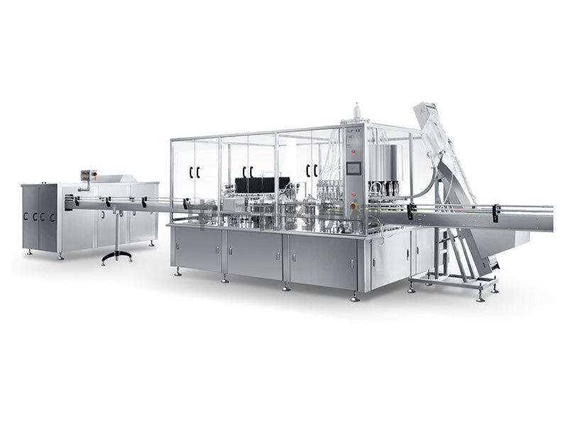 YT20/1000系列糖漿、合劑、洗液劑、酊水劑、酒劑聯(lián)動生產(chǎn)線（100-300瓶/分鐘）